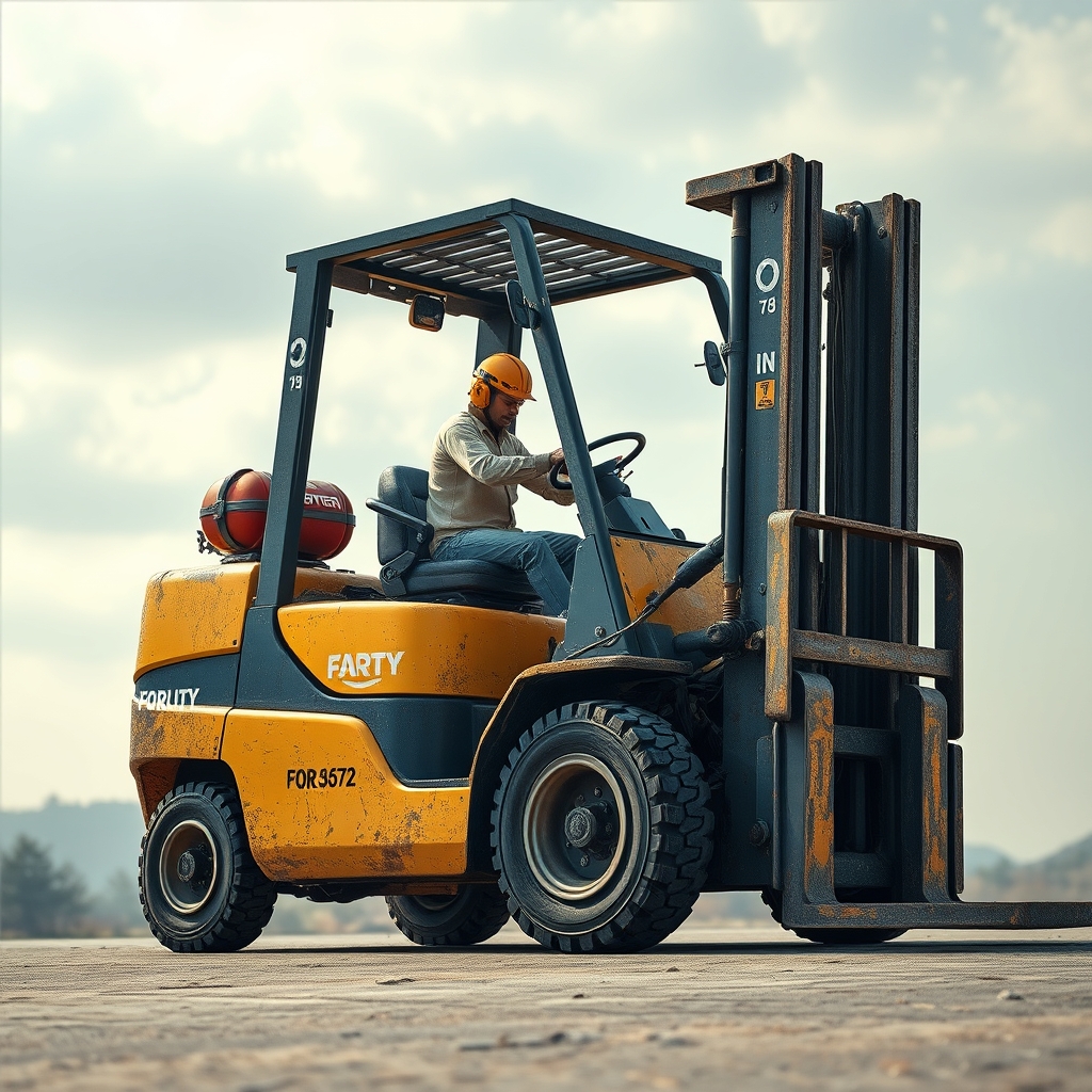 Forklift emniyet kemeri uyarı sistemi